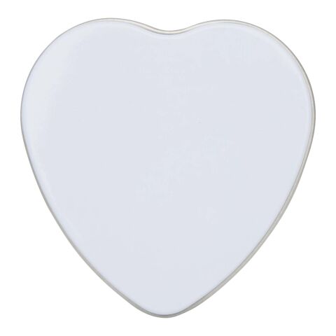 Blissful hjärformat ljus med vaniljarom Vit | Inget reklamtryck | Inte tillgängligt | Inte tillgängligt