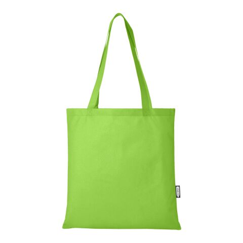 Zeus tygväska av GRS-återvunnen non-woven, 6 l Limegrön