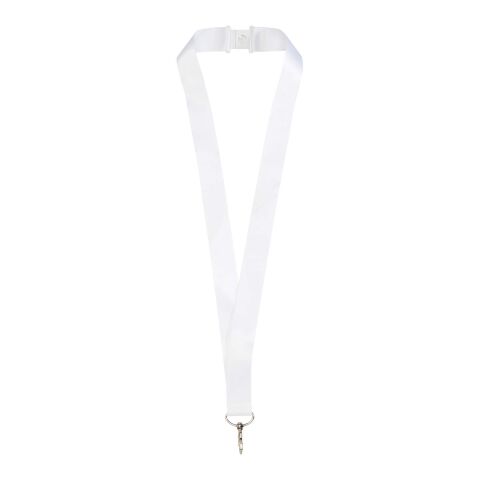 Addie återvunnen PET logoband Vit-Vit | 15mm | Sublimering | all over, front | 15 mm x 900 mm