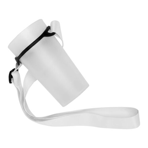 Lior sublimerat logoband med silikonarmband vit