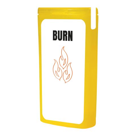MiniKit Burn Transparent gul | Inget reklamtryck | Inte tillgängligt | Inte tillgängligt