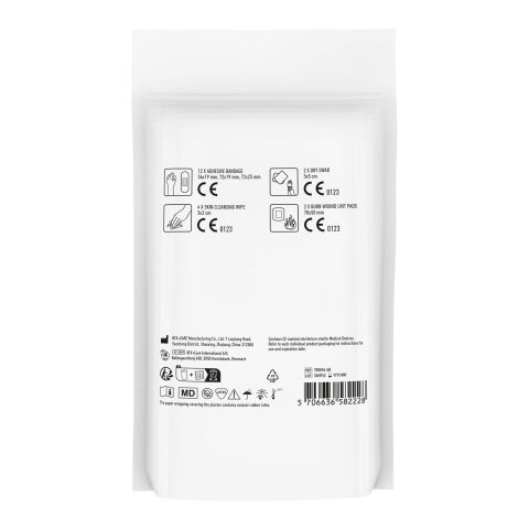 MyKit Travel med papperspåse vit | Inget reklamtryck | Inte tillgängligt | Inte tillgängligt