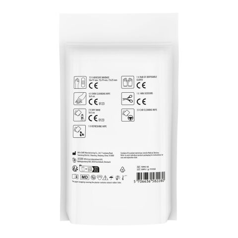 MyKit Car med papperspåse vit | Inget reklamtryck | Inte tillgängligt | Inte tillgängligt