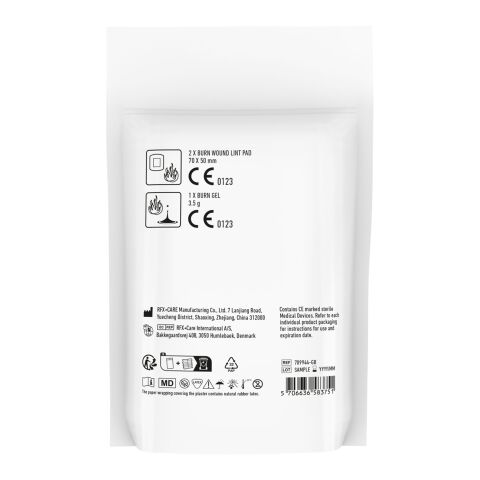 MiniKit Burn med papperspåse vit | Inget reklamtryck | Inte tillgängligt | Inte tillgängligt