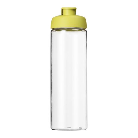 H2O Treble 850 ml sportflaska med uppfällbart lock Transparent-Limegrön | Inget reklamtryck | Inte tillgängligt | Inte tillgängligt