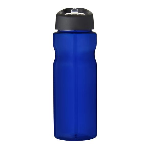 H2O Eco 650 ml sportflaska med piplock Blå-Svart