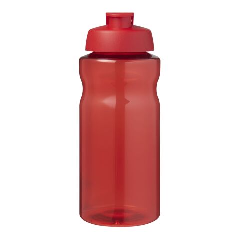 H2O Active® Eco Big Base 1-liters sportflaska med uppfällbart lock Röd-Röd | Inget reklamtryck | Inte tillgängligt | Inte tillgängligt