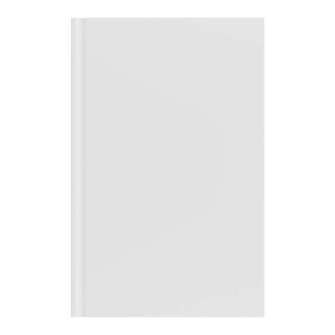 Novella Brontë glansig A5 anteckningsbok med hårt omslag , 100 ark Vit | Inget reklamtryck | Inte tillgängligt | Inte tillgängligt