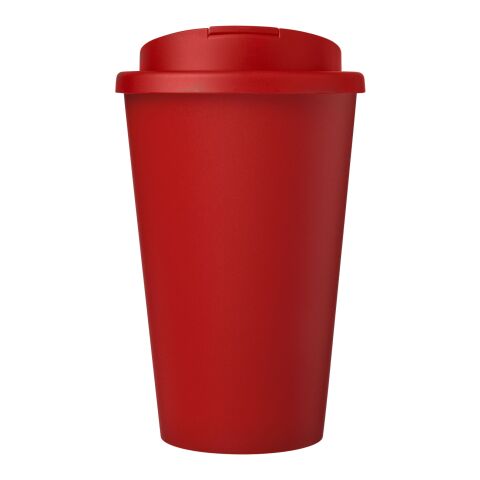 Americano® Eco 350 ml termosmugg av återvunnet material med spillsäkert lock Röd