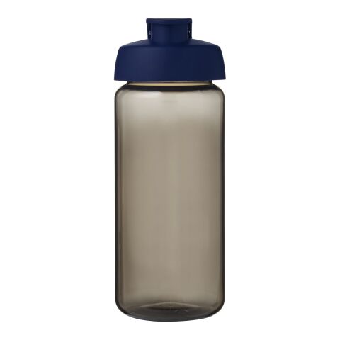 H2O Active® Octave Tritan™ 600 ml sportflaska med uppfällbart lock Heather Charcoal-Blå | Inget reklamtryck | Inte tillgängligt | Inte tillgängligt