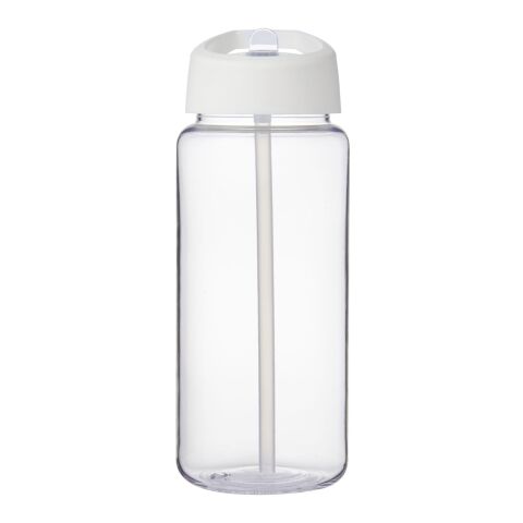 H2O Active® Octave Tritan™ 600 ml sportflaska med piplock Transparent-Vit | Inget reklamtryck | Inte tillgängligt | Inte tillgängligt