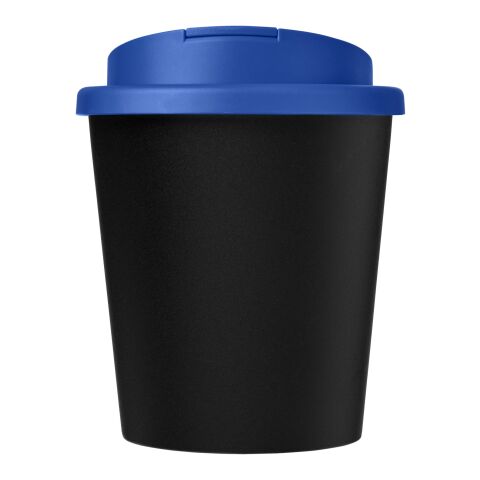 Americano® Espresso Eco 250 ml återvunnen termomugg med spillsäkert lock Svart-Mellanblå | Inget reklamtryck | Inte tillgängligt | Inte tillgängligt
