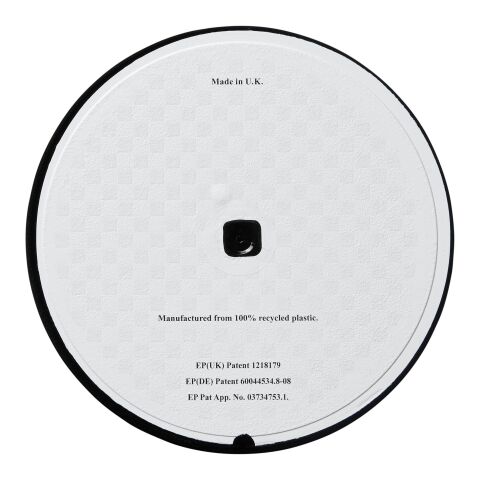 Brite-Mat® runt underlägg med däckmaterial svart | Inget reklamtryck | Inte tillgängligt | Inte tillgängligt