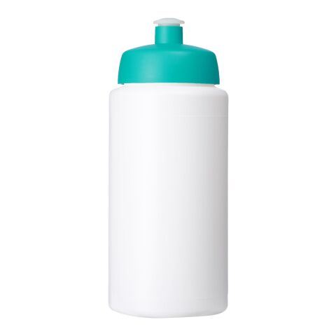 Baseline® Plus grip 500 ml sportflaska med sportlock Vit-Aqua