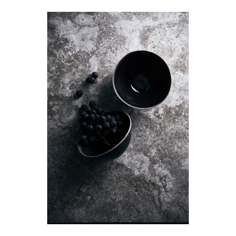 VINGA Nomimono skål 15,5 cm, 2 st svart | Inget reklamtryck