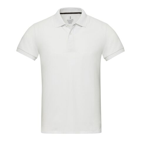 Emerald kortärmad unisex Aware™-återvunnen piké Standard | Vit | XXS | Inget reklamtryck | Inte tillgängligt | Inte tillgängligt | Inte tillgängligt