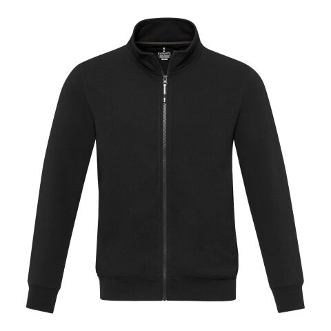 Galena unisextröja med hel dragkedja av Aware™-återvunnet material Svart | XL