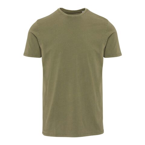 Nanaimo 160 g/m2 kortärmad tvättad T-shirt för herr Forest Green2 | XS