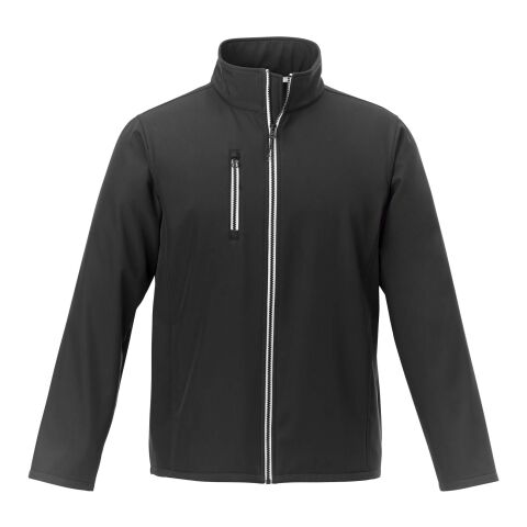 Orion softshelljacka för herr i GRS-återvunnet material Svart | XL