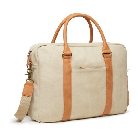 VINGA Bosler canvas datorväska brun | Inget reklamtryck | Inte tillgängligt | Inte tillgängligt