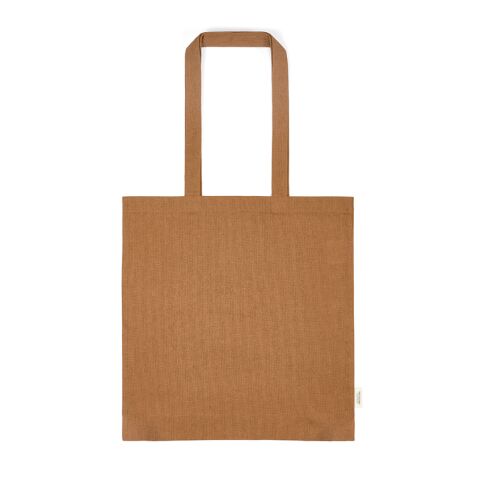 Everest boodschappentas Gerecycled Katoen 140 g/m2 brun | Inget reklamtryck