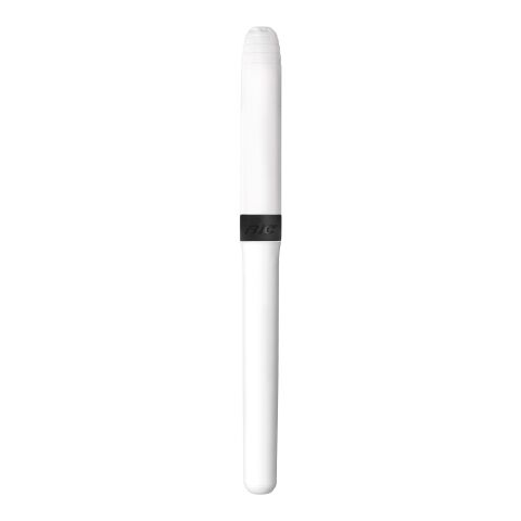 BIC® Mark-it Permanent Market Vit-Svart | 1-färgat Skärmtryck | Pennkropp-klips centrerad | 25.00 mm x 45.00 mm