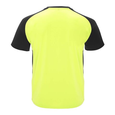 Bugatti kortärmad sport-T-shirt för barn Fluor Yellow-Svart | 4