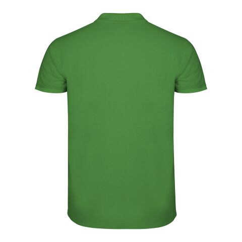 Star kortärmad pikétröja för barn Tropical Green | 11/12