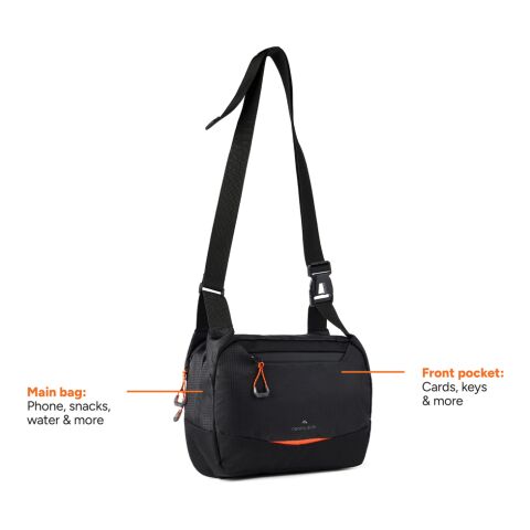 Nordic Drift Trail RCS Crossbody väska 4L svart-orange | Inget reklamtryck | Inte tillgängligt | Inte tillgängligt