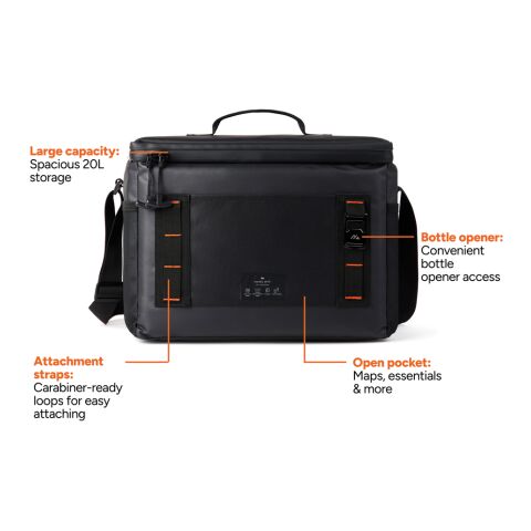 Nordic Drift Storm RCS water-repellent cooler bag 20L svart | Inget reklamtryck | Inte tillgängligt | Inte tillgängligt