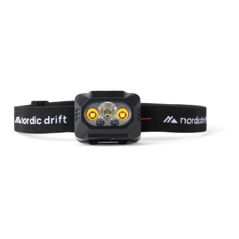 Nordic Drift Everest högpresterande pannlampa svart