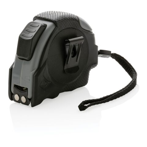 RCS återvunnen plast Auto stopp 5M/19mm måttband svart | Inget reklamtryck | Inte tillgängligt | Inte tillgängligt