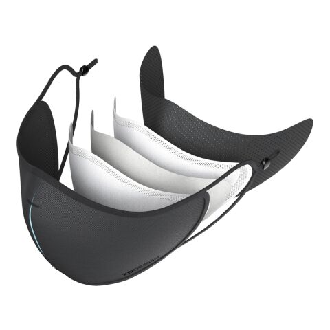 XD DESIGN skyddande mask set svart-blå | M | Inget reklamtryck | Inte tillgängligt | Inte tillgängligt