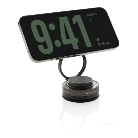 Terra 360 RCS återvunnen plast universell telefonhållare svart-grå | Inget reklamtryck | Inte tillgängligt | Inte tillgängligt