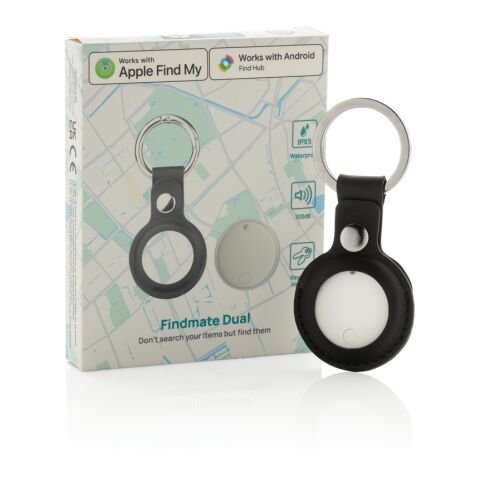 Findmate Dual RCS återvunnen plastartikel-sökare IPX 5 vit | Inget reklamtryck | Inte tillgängligt | Inte tillgängligt