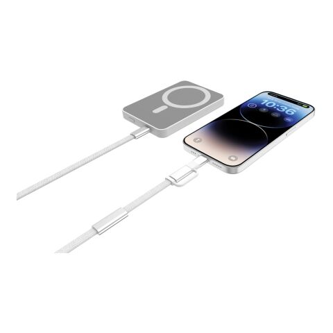 Arc RCS 60W 120 cm 2-i-1 snabbladdningskabel grå