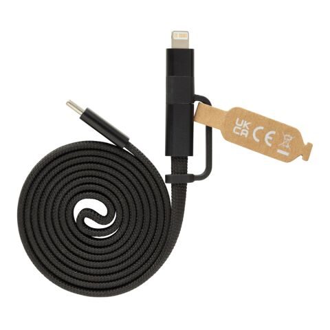 Arc ultra-tunn 60W 2-1-1 magnetisk kabel RCS svart | Inget reklamtryck | Inte tillgängligt | Inte tillgängligt