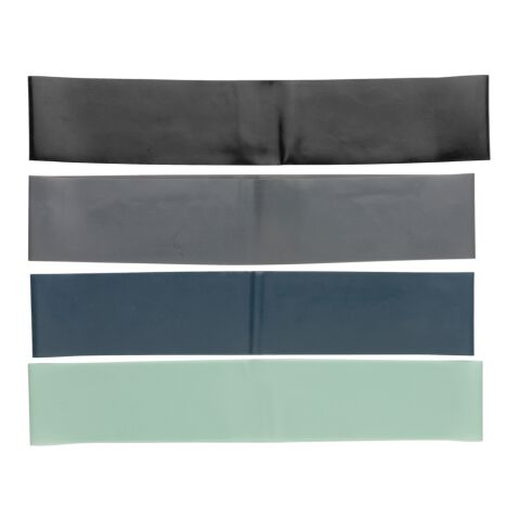 4-pack elastiska träningsband i fodral svart | Inget reklamtryck | Inte tillgängligt | Inte tillgängligt
