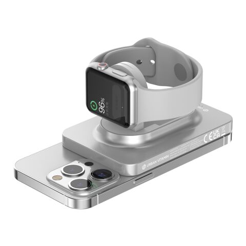 Urban Vitamin Malibu 5.000mAh powerbank RCS plastic/alu silver | Inget reklamtryck | Inte tillgängligt | Inte tillgängligt