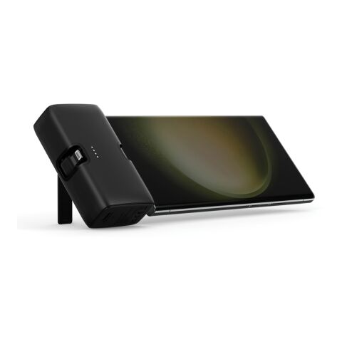 Urban Vitamin Los Angeles 20W PD powerbank i RCS rplast svart | Inget reklamtryck | Inte tillgängligt | Inte tillgängligt