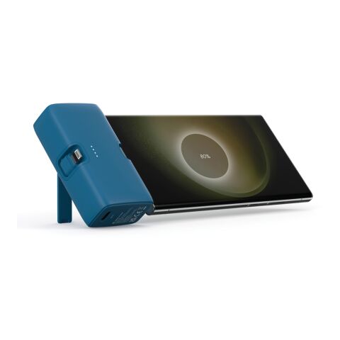Urban Vitamin Los Angeles 20W PD powerbank i RCS rplast blå | Inget reklamtryck | Inte tillgängligt | Inte tillgängligt