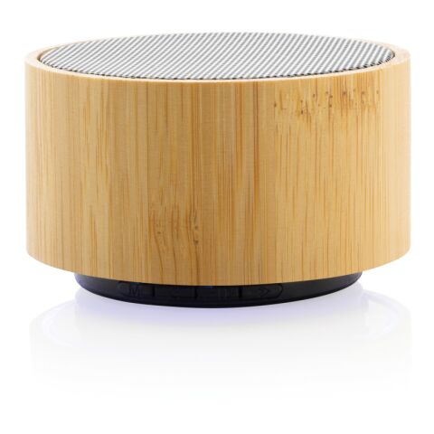 3W trådlös högtalare FSC® bambu och RCS svart | Inget reklamtryck | Inte tillgängligt | Inte tillgängligt
