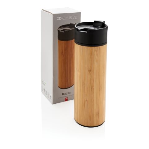 Bogota bambu vakuummugg brun | Inget reklamtryck | Inte tillgängligt | Inte tillgängligt