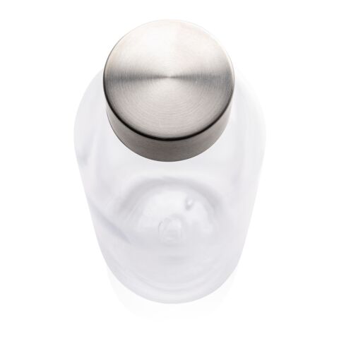 Läckagesäker vattenflaska med metallock vit | Inget reklamtryck | Inte tillgängligt | Inte tillgängligt