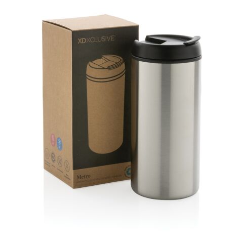 Metro mugg i RCS återvunnen stainless steel silver | Inget reklamtryck | Inte tillgängligt | Inte tillgängligt