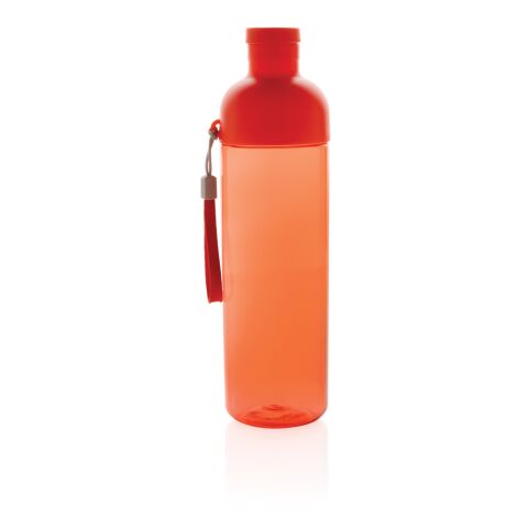 Impact läckagesäker vattenflaska 600ml RCS återvunnen PET röd