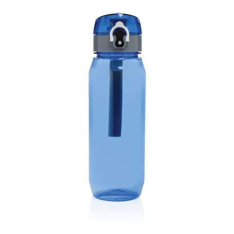 Yide läckagesäker låsbar vattenflaska 800ml RCS PET blå | Inget reklamtryck | Inte tillgängligt | Inte tillgängligt