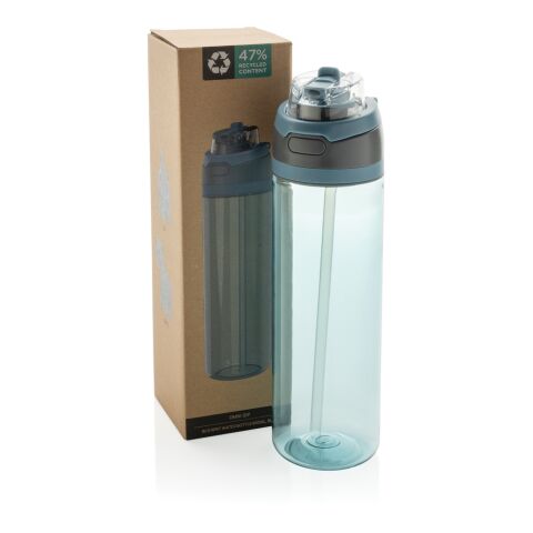 Omni sip RCS RPET vattenflaska 800ML blå | Inget reklamtryck | Inte tillgängligt | Inte tillgängligt