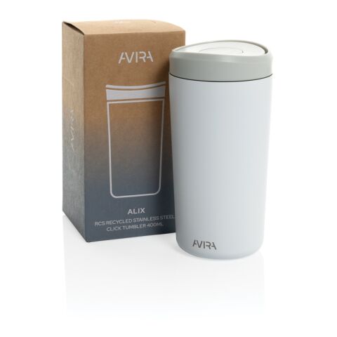 Avira Alix RCS re-steel klickmugg 400ML Vit | Inget reklamtryck | Inte tillgängligt | Inte tillgängligt