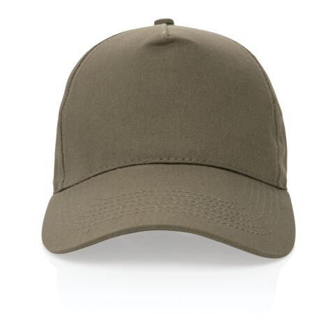 Impact 5 paneler keps, 190gr återvunnen bomull AWARE™ grön | Inget reklamtryck | Inte tillgängligt | Inte tillgängligt | Inte tillgängligt